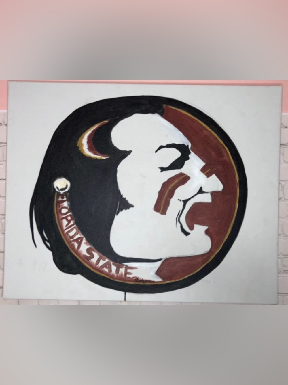 Original FSU Canvas Painting